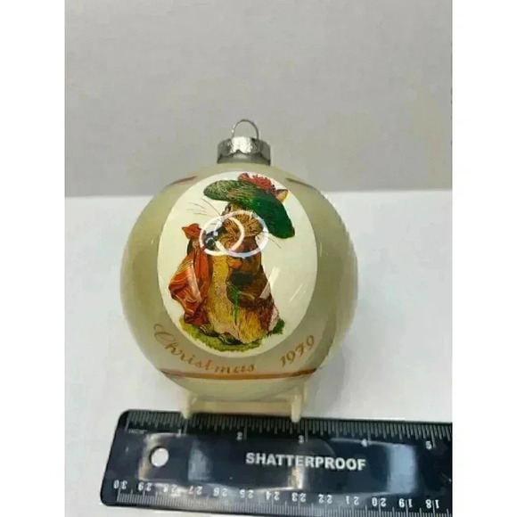 Benjamin Bunny Beatrix Potter Ornament 1979 - Picture 6 of 8